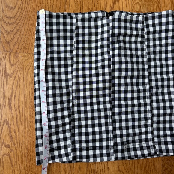 Free People Modern Femme Novelty gingham mini skirt 4 - Picture 5 of 12